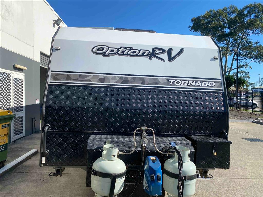 2019 Option RV Tornado Rear club CARAVAN