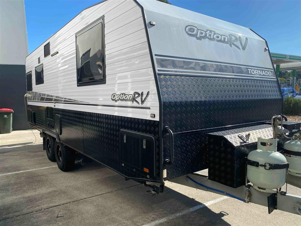 2019 Option RV Tornado Rear club CARAVAN