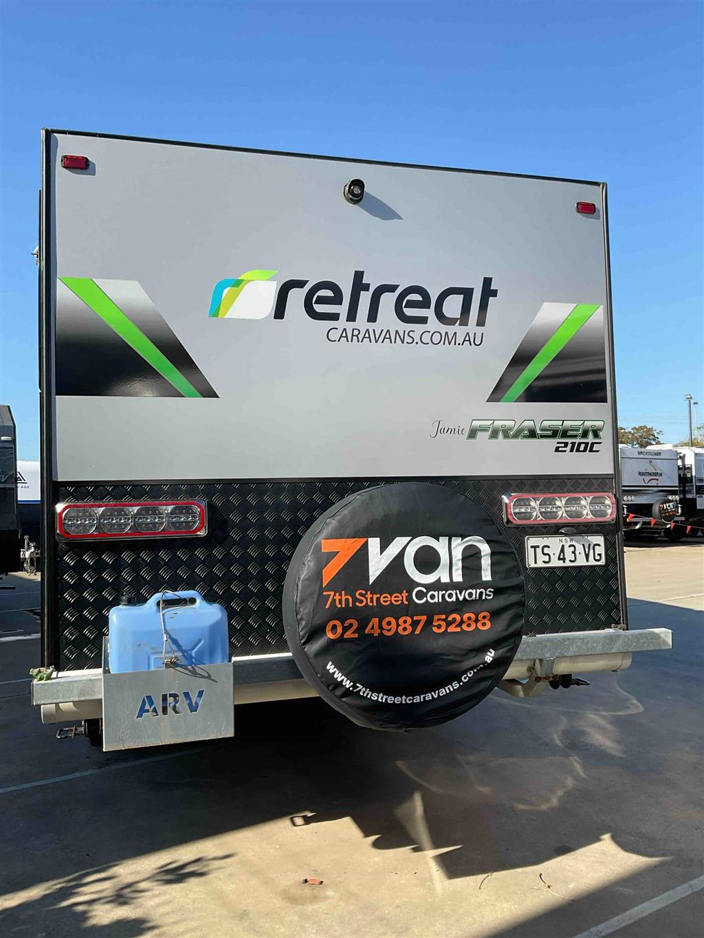 2023 RETREAT FRASER Caravan 210R Off Road